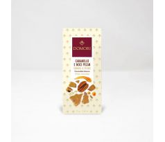 Domori Anthology biela čokoláda s karamelom a pekanovými orechmi 75 g