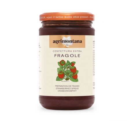 Agrimontana extra džem jahoda 72% 330g